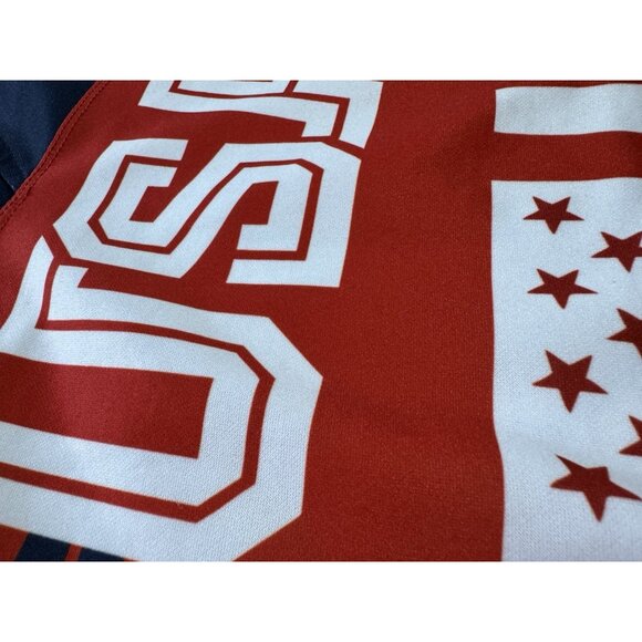 Greater Half USA AMENDMENT Shirt Jersey Size Medium Patriotic Lightweight‎ - Picture 10 of 13